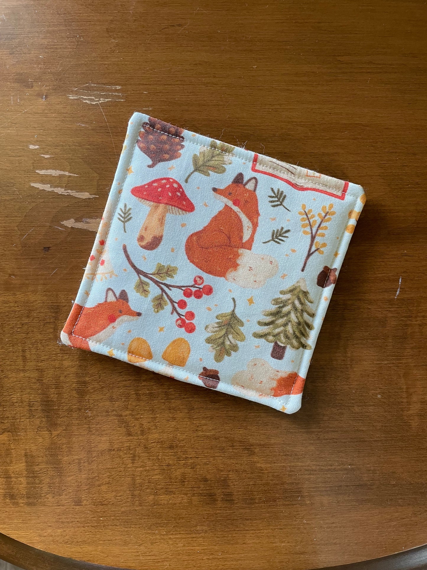 Winter Woods Mug Rug