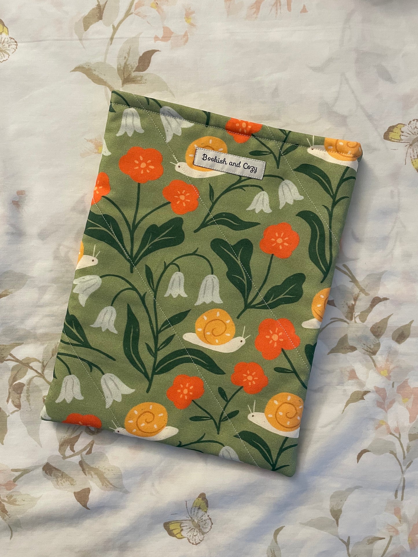 Springtime Snails Booksleeve