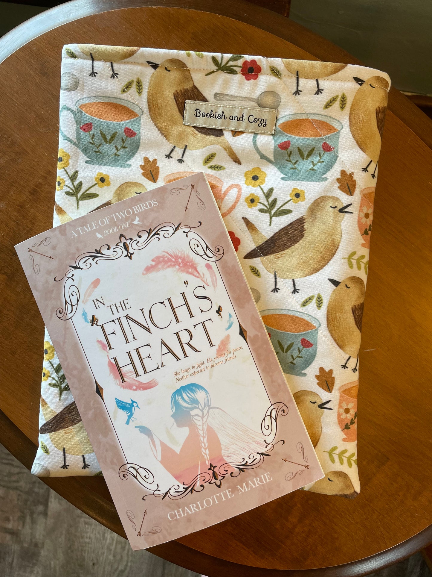 Finch and Flora Booksleeve